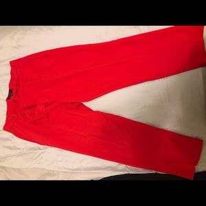 Stretch pintuck pants